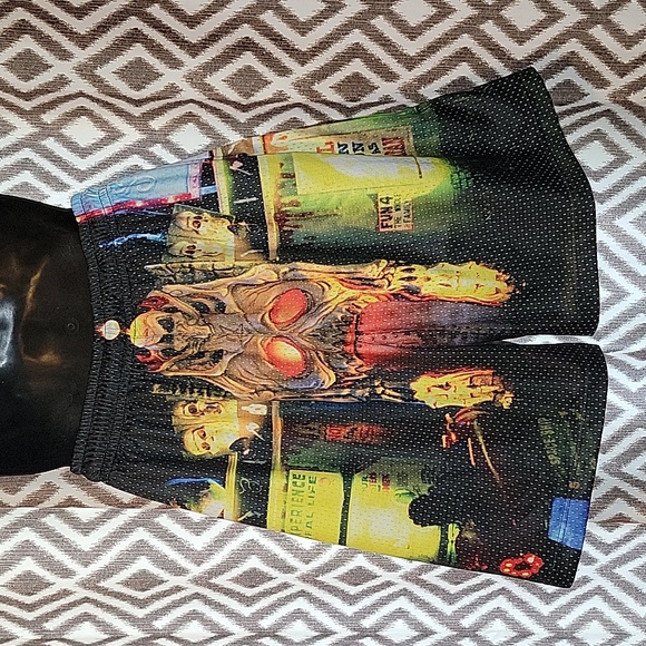 Rucking Fotten House Of 1000 Corpses "Monters and Madmen" All Over Print Shorts - Picture 3 of 4